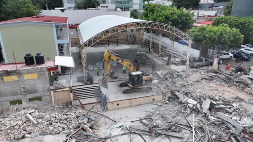 Histórica Secundaria Esteban Baca Calderón en Tepic será completamente reconstruida
