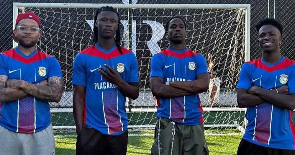 Vinícius Júnior, Travis Scott e Camavinga promovem camisola do Alverca