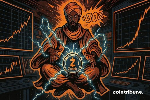 Le cours du Zcash s'envole de plus de 130 % en un mois