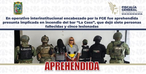 Detienen a Isabel N., exdueña del Bar 'Lacoss', por su presunta implicación en el incendio que dejó siete muertos