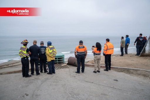 Movilizan a cuerpos de rescate en busca de pescador desaparecido en Playas de Tijuana