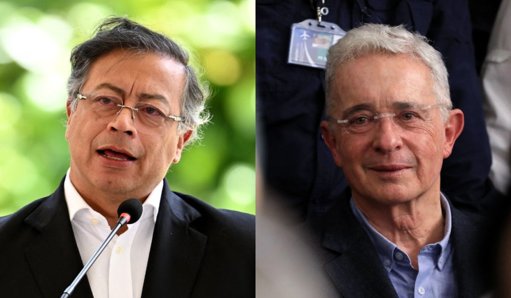 La polarización se intensifica con el enfrentamiento directo entre Petro y Uribe