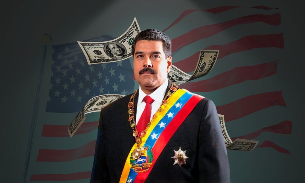 Gobierno de EE.
UU. duplica a 50 millones de dólares la recompensa por Nicolás Maduro