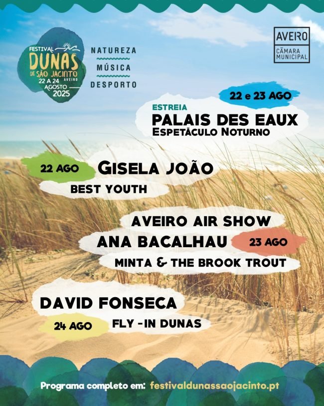 Festival Dunas em São Jacinto combina espetáculos aéreos, música e sustentabilidade