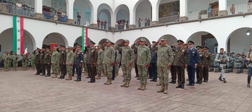 Reconocen a 72 miembros de las Fuerzas Armadas y Guardia Nacional con ascensos en Culiacán