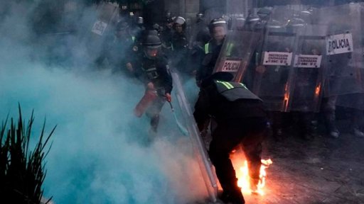 Marcha del 2 de octubre se tiñe de violencia por actos vandálicos