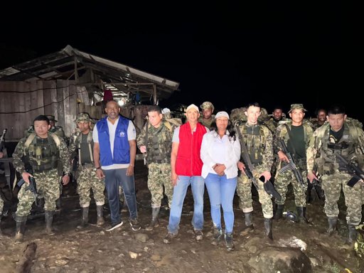 Liberan a 18 soldados retenidos por comunidad indígena en Chocó