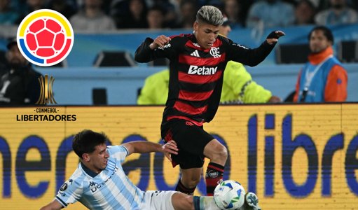 Jorge Carrascal, figura y finalista de la Copa Libertadores con Flamengo
