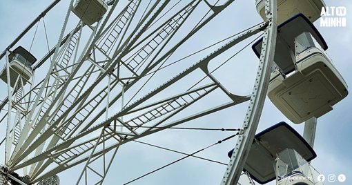 Ponte da Barca instala a maior roda gigante itinerante do país como atração de Natal