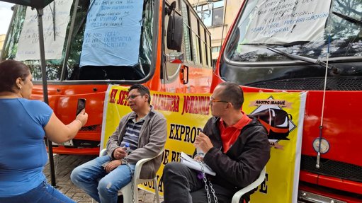 Protesta de transportadores evidencia crisis del SETP en Ibagué