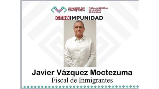 Asesinan en Guerrero a Javier Vázquez Moctezuma, exfiscal de atención a migrantes de Chiapas