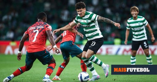 Sporting vence Moreirense com golos tardios e sobe ao segundo lugar