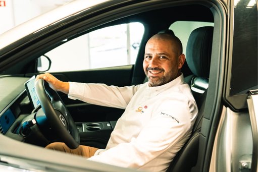 Chef com estrela Michelin Óscar Geadas torna-se embaixador da marca de veículos elétricos XPENG