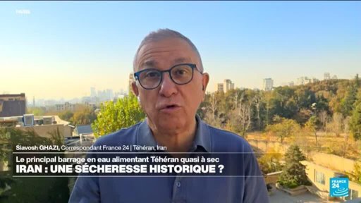 La capitale iranienne, Téhéran, menacée par une pénurie d'eau imminente en raison d'une sécheresse historique