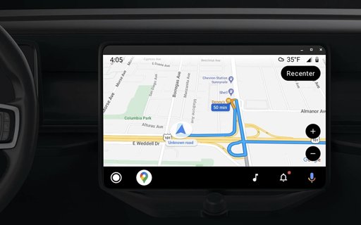 Android Auto s'enrichit de widgets et améliore la recherche de bornes de recharge