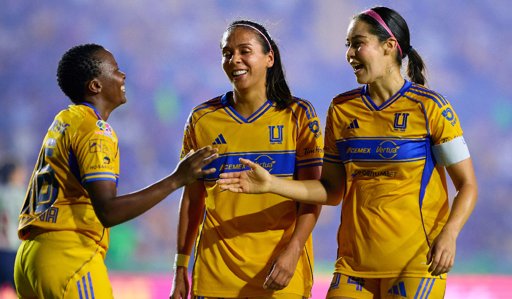 Tigres Femenil golea a Rayadas en un Clásico Regio suspendido por tormenta eléctrica