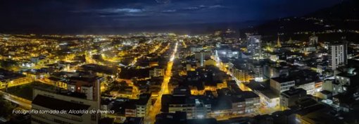 Pereira avanza a ritmo récord en la modernización de su alumbrado público