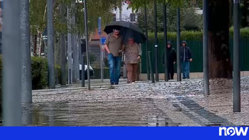 IPMA Emite Aviso Amarelo para Chuva Forte e Proteção Civil Alerta para Risco de Inundações