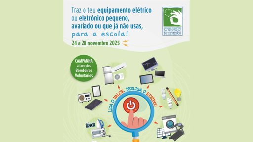 São Brás de Alportel Transforma Resíduos Elétricos em Apoio aos Bombeiros