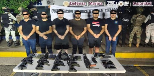 Fuerzas federales abaten a líder criminal y detienen a seis miembros de célula de 'Los Chapitos' en Culiacán