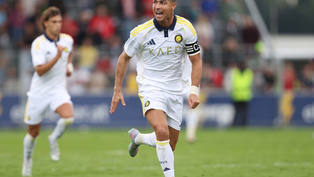 Estreia da dupla Cristiano Ronaldo e João Félix no ataque do Al Nassr
