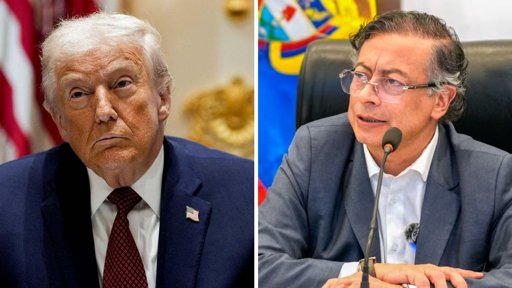 Trump amenaza a Colombia y a su presidente Gustavo Petro como 'el siguiente' objetivo