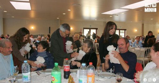 Arcos de Valdevez reúne comunidade sénior em almoço de Natal das IPSS