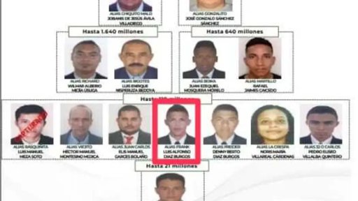 Neutralizado alias ‘Frank’, cabecilla del Clan del Golfo en el sur de Bolívar