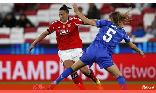 Benfica e Sporting empatam em jogos europeus de futebol feminino