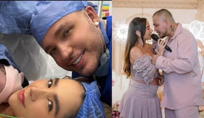 Nacimiento de Emilia, hija de Paola Jara y Jessi Uribe, se convierte en sensación de redes sociales