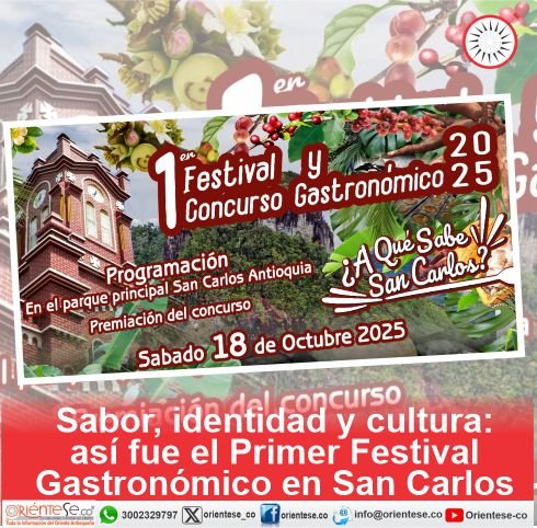 San Carlos celebra su Primer Festival Gastronómico para honrar la cocina local