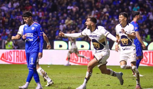 Con garra y remontada épica, Pumas vence a Cruz Azul y se mete de último minuto al Play-In