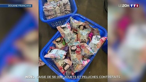 Saisie record de 56 000 jouets contrefaits à l'approche de Noël