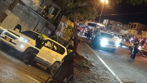 Ataque con fusil a camioneta blindada deja un muerto y ocho heridos en Cali