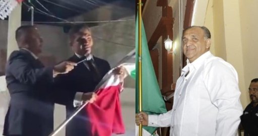 Alcaldes confunden a Josefa Ortiz de Domínguez con comediante durante el Grito