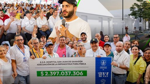 Gobernación de Córdoba anuncia inversión histórica de $30 mil millones para Sahagún