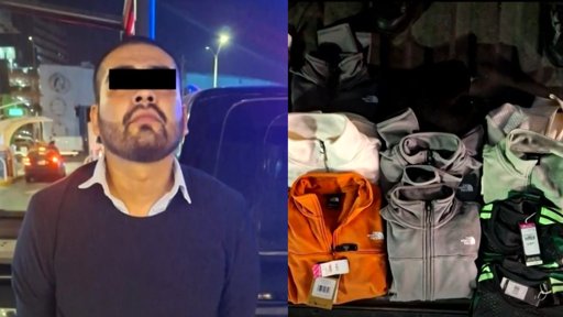 Detienen a hombre por intentar robar 30 mil pesos en ropa durante el Buen Fin