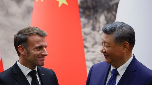China y Francia se comprometen a colaborar para una "solución completa" en Medio Oriente
