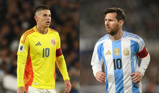 Se reaviva la polémica entre James Rodríguez y Lionel Messi por cruce en Eliminatorias