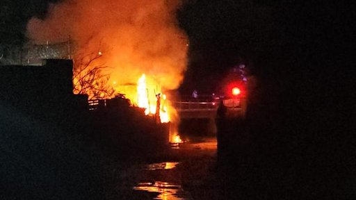 Mueren dos personas calcinadas en presunto incendio provocado en Chihuahua