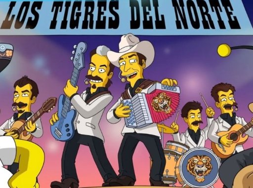 Los Tigres del Norte llevan el corrido a Springfield en un histórico cameo en 'Los Simpson'