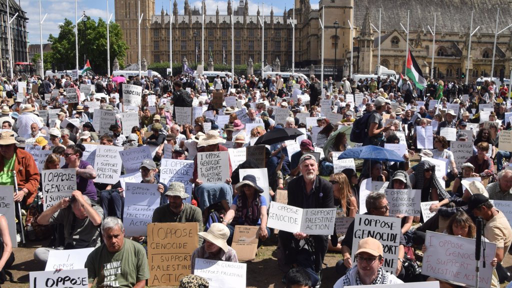 Protestos Internacionais de Solidariedade com a Palestina