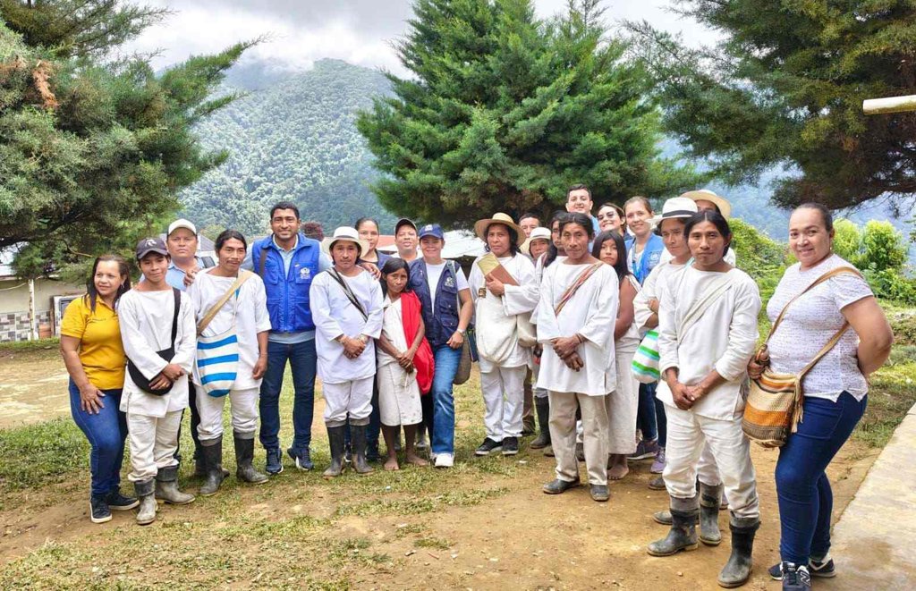 Defensoría del Pueblo atiende a comunidades vulnerables de la Sierra Nevada de Santa Marta