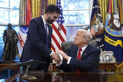 Trump y el alcalde electo de Nueva York, Zohran Mamdani, muestran sorpresiva cordialidad en la Casa Blanca