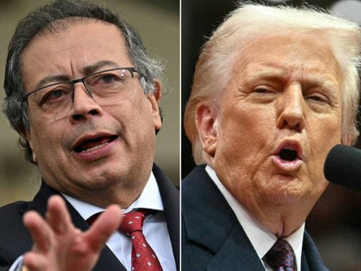 Tensión diplomática escala: Trump suspende pagos a Colombia y califica a Petro de "maleante"