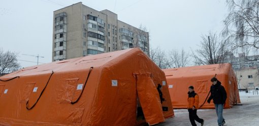 Crise humanitaire à Kiev : des centaines de milliers d'habitants sans chauffage en plein hiver