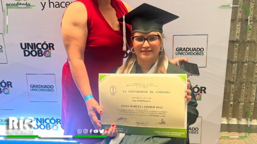 Bacterióloga supera coma de cuatro meses y se gradúa en la Universidad de Córdoba