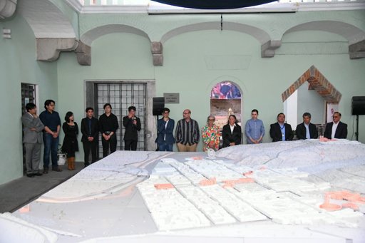 Jóvenes de Tlaxcala crean maqueta interactiva para preservar la memoria histórica de la capital