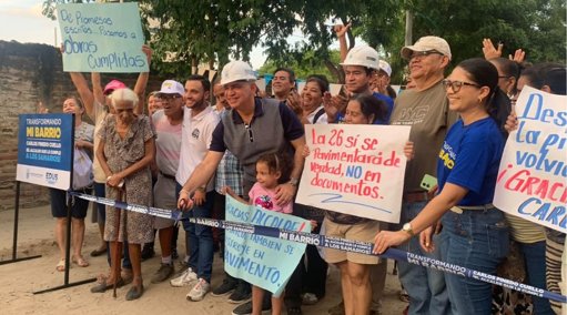 Administración de Santa Marta impulsa obras de infraestructura clave en barrios y vías de acceso