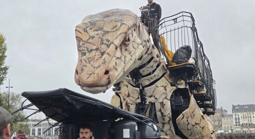 La Machine dévoile le Varan de Voyage, nouvelle création nantaise monumentale
